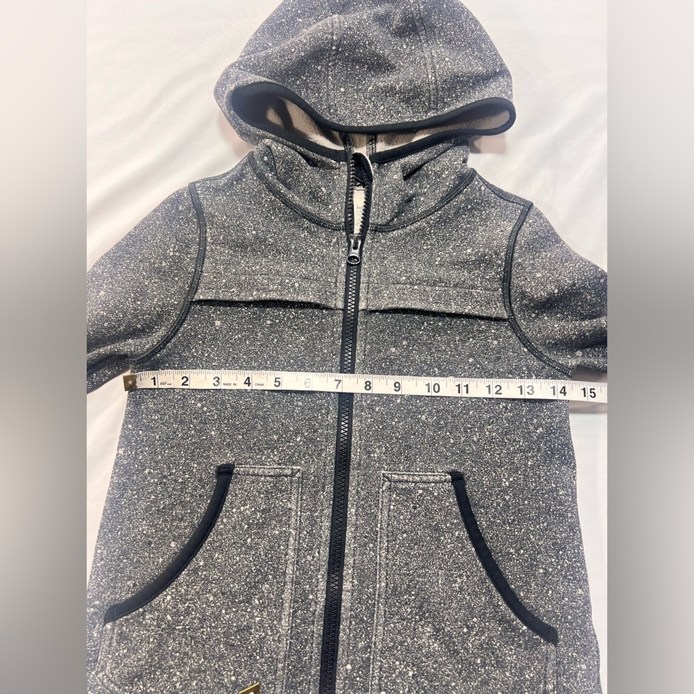 Ivivva lululemon girls size 8 zip up - Picture 7 of 8